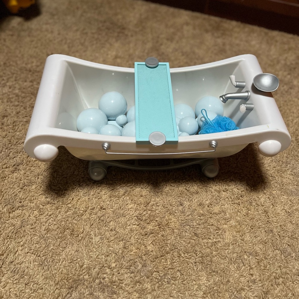 American Girl Bubble Bath Set